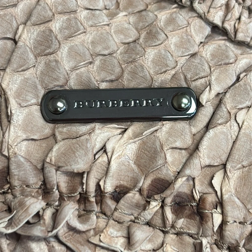 Burberry RARE python shoulder bag - Picture 3 of 14